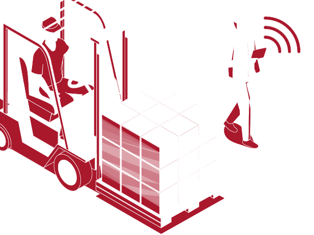 For Shippers Forklift Illustration